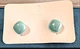 Женские сережки "Квадратики" 1.2см jewelry Голубые - изображение 6