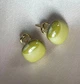 Жіночі сережки "Квадратики" 1.2 см jewelry Горчичні - зображення 8