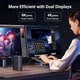 Док-станция UGREEN U710 Revodok Max 213 Thunderbolt 4, 13-в-1, 40 Гбит/с, 2x4K@60Hz/1x8K, 90W PD, 2.5GbE, серая - изображение 8