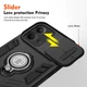 Противоударный чехол Camshield для Xiaomi Redmi 15C 173mm с кольцом-держателем Черный - изображение 7
