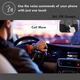 Bluetooth гарнитура в авто VeoPulse B-PRO 2B Hands Free, автомобильный спикерфон с шумоподавлением и креплением на козырек - изображение 4