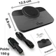 Bluetooth гарнитура в авто VeoPulse B-PRO 2B Hands Free, автомобильный спикерфон с шумоподавлением и креплением на козырек - изображение 6