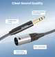 Кабель Tisino Jack 6.35 мм TRS – XLR 2 м, балансный аудиокабель, профессиональный для микшера, колонок, студии - изображение 2