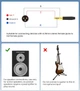 Кабель Tisino Jack 6.35 мм TRS – XLR 2 м, балансный аудиокабель, профессиональный для микшера, колонок, студии - изображение 7