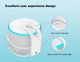Аккумуляторная база Fanxoo ED3 5200 mAh для Echo Dot 3 поколения, портативная подставка-зарядка, белая - изображение 5