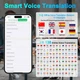 Навушники-перекладачі A9 Bluetooth з AI перекладом на 138 мов, сенсорні TWS навушники з шумозаглушенням - изображение 5