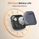 Смарт-брелок Ugreen CM829 FineTrack S, Samsung SmartThings (лише Galaxy), трекер для ключів, сумки й гаманця, квадратний, чорний - изображение 6