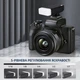Компактная вспышка для фотоаппаратов Sony QU-13 Mini Camera Flash Speedlite с USB‑C и аккумулятором 1200 мА - изображение 7