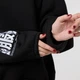 Жіноче худі з вшитою балаклавою та вишивкою "Рюу" чорний L-XL МАЯК-00008221-чорний - зображення 10