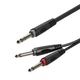 Аудиокабель Roxtone SAYC100L1, Jack - Jack, 1 м - изображение 1