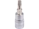 Головка торцева YATO TORX T25 квадрат 1/4" довжина 37 мм YT-04305 - зображення 1