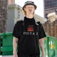 Футболка унісекс Dota 2 (Logo) 2XL чорний - изображение 1