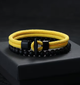 Двошаровий браслет Milan Line Ocean + Beads, браслет на удачу Жовтий - изображение 1