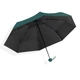 Міні-парасолька Lesko 190T Dark Green кишеньковий з чохлом капсулою - зображення 1