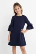 Платье школьное для девочки SLY 211/S/19 синее 146 - изображение 1