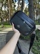 Мужская барсетка Coach прямоугольная черная. Маленькая сумка Coach с монограммой через плечо. Кросс-боди Coach. ART065 - изображение 2