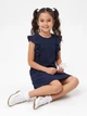 Платье школьное для девочки SLY 207/S/19 синее 128 - изображение 2