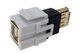 Вставка-кейстон із прохідним адаптером USB (гніздо-гніздо) Monoprice для мультимедійних настінних панелей колір білий MNKS-USB-2.0AAWH - зображення 6