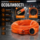 Удлинитель электрический Boxer BX 786 30 м 3000 Вт 3x2 5 мм² с заземлением для электроинструмента бытовой техники гаража и дома оранжевый - изображение 2