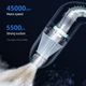 Портативный пылесос Usams US-ZB253 Mini LEJ аккумуляторный 65 Вт ABS-пластик Белый - изображение 6