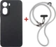 Комплект чехол для смартфона + ремешок DENGOS Cross-Body для Xiaomi Redmi A7 Pro Black/Grey (DG-KM-CCRB-51) - изображение 1