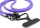 Ремешок для смартфона DENGOS CrossBody Rope Purple (NTK-CRB-01) - изображение 2