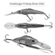 Воблер Strike Pro Challenger X Deep Diver 110L 23.5г GC01S - зображення 2