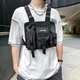 Нагрудная сумка TOYU BAG 6025 черная - изображение 8