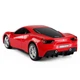 Іграшкова автомодель на радіокеруванні Rastar Ferrari 488 GTB 1:24 19х 9,5 х 5,3 см - изображение 4