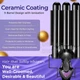 Плойка тройная VGR V-590 PURPLE 140-200°C керамическое покрытие LED display 130W - изображение 3