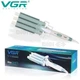 Плойка тройная VGR V-595 WHITE 5 режимов работы керамическое покрытие LED display 100 Вт - изображение 1