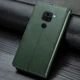Шкіряний чохол-книжка GETMAN Gallant (PU) для Xiaomi Redmi Note 9/Redmi 10X Зелений - изображение 5