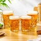 Набор бокалов для пива High Quality "Череп" 500 мл 4 шт Gold - изображение 2