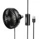 Вентилятор автомобильный DBF11 three speed (USB-A) Black Borofone (2000003505029) - изображение 2