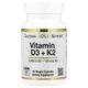 Вітаміни D3 та К2 California Gold Nutrition 60 рослинних капсул - зображення 2