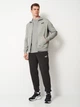 Толстовка на флісі, на блискавці чоловіча Puma Essentials Foundation 68258203 2XL Medium Gray Heather (4067983670343) - зображення 3