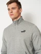 Толстовка на флісі, на блискавці чоловіча Puma Essentials Foundation 68258203 XL Medium Gray Heather (4067983670282) - зображення 4