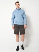 Худи утеплённое мужское Puma Essentials Foundation 69291426 S Zen Blue (4070033470275) - изображение 3