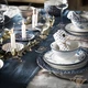 Салатник фарфоровий Laura Ashley BLUEPRINT, 23 см, білий з синіми трояндами (178680) - зображення 5