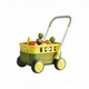 Игрушечная тележка с продуктами 47 x 32 x 55 см, фрукты, овощи и упаковки (L666-108) - изображение 1