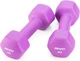 Zestaw hantli neoprenowych Gymtek Hex G-42598 2 x 3 kg Fioletowy (5905884425985) - obraz 2