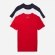 Набор нательных футболок мужских Tommy Hilfiger 352840800 XL 3 шт Красный/Белый/Черный (1160809099) - изображение 1