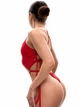 Боди для танцев хилс, пол денс и твёрк Desire Peach Power S красный - изображение 4