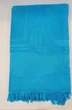 Пляжний рушник Maison Dor Palm Beach 100*200 см блакитний - изображение 3