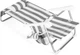 Пляжне крісло Outtec 2 в 1 з функцією шезлонга Sun Flex Сіре 186215 (5905884421758) - зображення 5