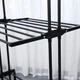Багатоярусна сушарка органайзер для одягу чорна Bonro B88 - изображение 5