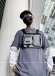 Нагрудная сумка 6013 CHESTBAG серая - изображение 5