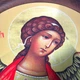 Икона Ангела Хранителя на металле 29х29 см - изображение 2