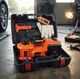 Домкрат электрический Boxer BX481 5 тонн 12 В ромб для автомобиля с питанием от прикуривателя пультом и пластиковым кейсом - изображение 10