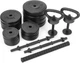 Zestaw hantli kompozytowych 2 x 20kg + kettlebell 3w1 Gymtek G-42297 Czarny (5905884422977) - obraz 3